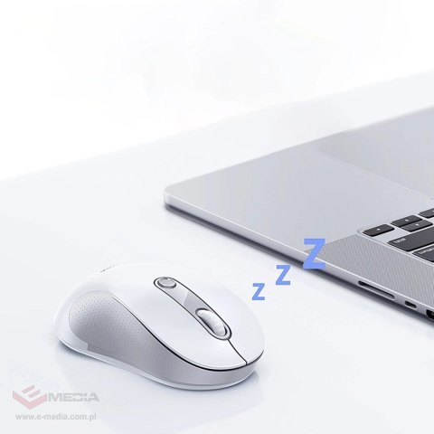 Mysz bezprzewodowa Baseus F02 ergonomiczna USB 2.4GHz - biała