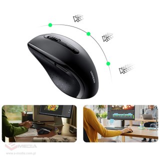 Myszka Ugreen bezprzewodowa ergonomiczna optyczna - czarna