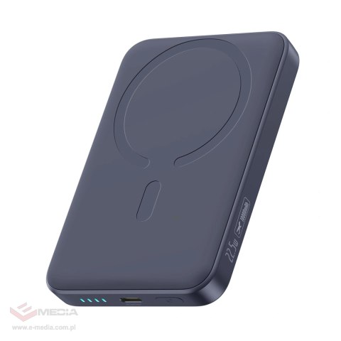 Powerbank Baseus EnerFill FM11 10000mAh 22.5W kompatybilny z MagSafe z czarnym kablem Baseus Simple USB-C 20 V/3 A 30 cm - ciemn