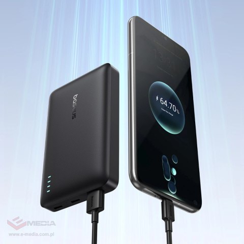 Powerbank Baseus EnerFill FP21 10000mAh 22.5W USB-A - USB-C - czarny