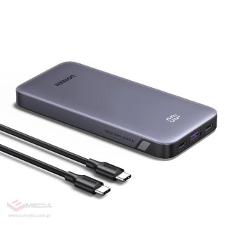 Powerbank Ugreen Nexode 10000mAh 30W USB-A 2xUSB-C - szary