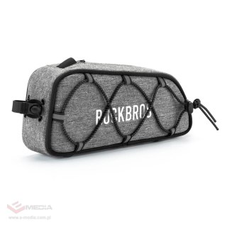 Torba rowerowa Rockbros 30120045003 ROAD TO SKY na górną rurę ramy wodoodporna 0,7L - szara