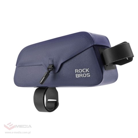 Torba rowerowa Rockbros 30120122006 na ramę wodoodporna z magnetycznym zapięciem 0,9L - niebieska