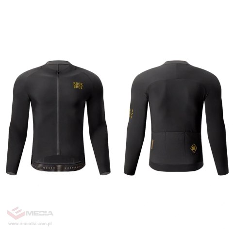 Bluza rowerowa Rockbros YDWT020 Diamond wiosna/jesień/zima rozmiar XL - czarna