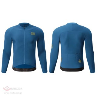 Bluza rowerowa Rockbros YDWT020 Diamond wiosna/jesień/zima rozmiar XXXL - niebieska