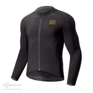 Bluza rowerowa Rockbros YDWT020 Diamond wiosna/jesień/zima rozmiar S - czarna