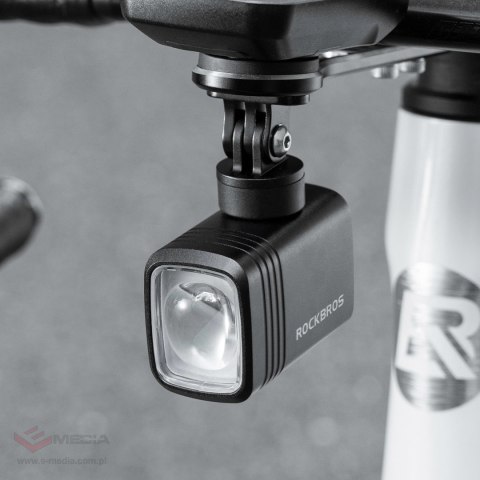 Lampka rowerowa Rockbros M6 1000 lm przednia akumulatorowa 2800 mAh - czarna