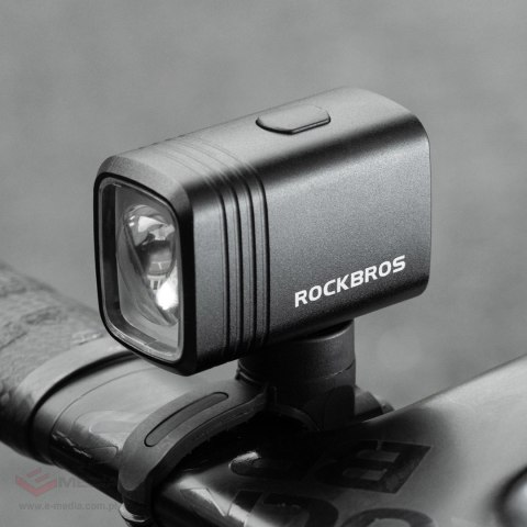 Lampka rowerowa Rockbros M6 1000 lm przednia akumulatorowa 2800 mAh - czarna