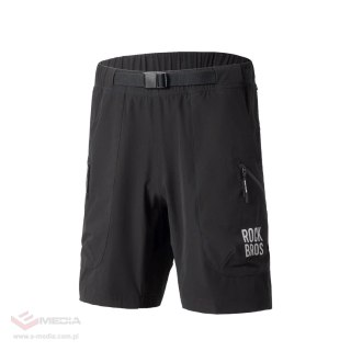 Szorty Rockbros YDDK015 z paskiem rozmiar XXXL - czarne