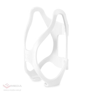 Uchwyt na bidon Rockbros LK24-H018 koszyk plastikowy - biały