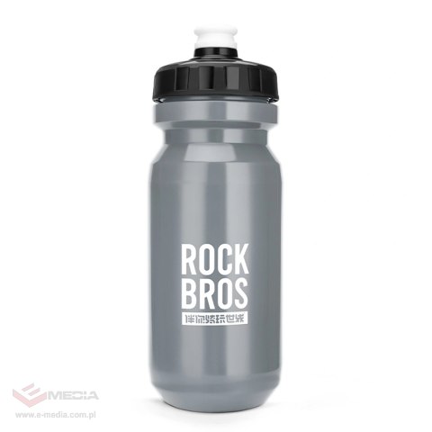 Bidon rowerowy Rockbros 600 ml - szary