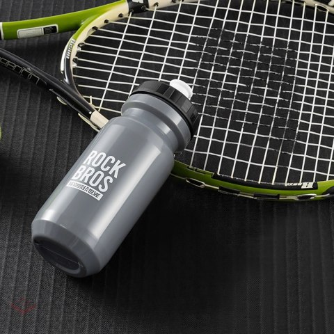 Bidon rowerowy Rockbros 600 ml - szary