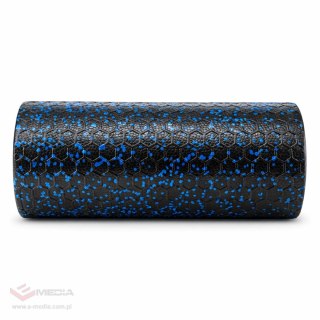 Roller do masażu Wozinsky WRM-33 wałek do ćwiczeń 33 cm - czarny