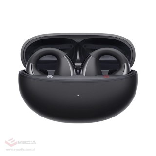 Słuchawki OWS QCY Crossky C30 z klipsem IPX4 Bluetooth 5.4 - czarne