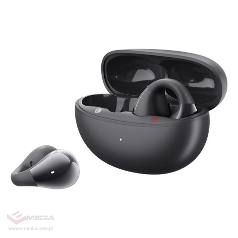 Słuchawki OWS QCY Crossky C30 z klipsem IPX4 Bluetooth 5.4 - czarne