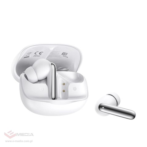 Słuchawki QCY Melobuds N50 z ANC IPX4 Bluetooth 5.4 - białe