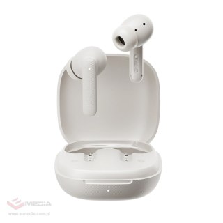 Słuchawki dokanałowe QCY Buds z ENC SBC IPX4 Bluetooth 5.4 - białe