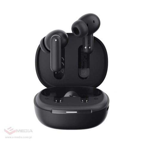 Słuchawki dokanałowe QCY MeloBuds N30 z ANC Bluetooth 5.4 IPX4 - czarne