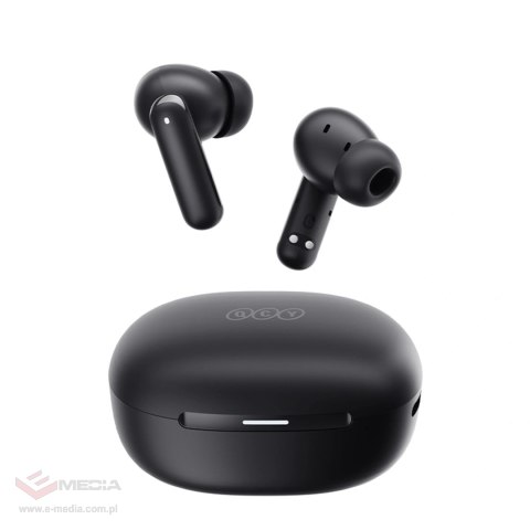 Słuchawki dokanałowe QCY MeloBuds N30 z ANC Bluetooth 5.4 IPX4 - czarne