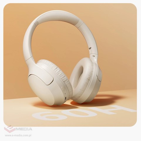 Słuchawki nauszne QCY H2 Pro ENC Bluetooth 5.3 - białe