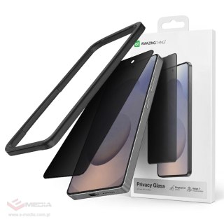 Szkło hartowane AMAZINGTHING TITAN Vision 7 matowe prywatyzujące do Samsung S26 Ultra