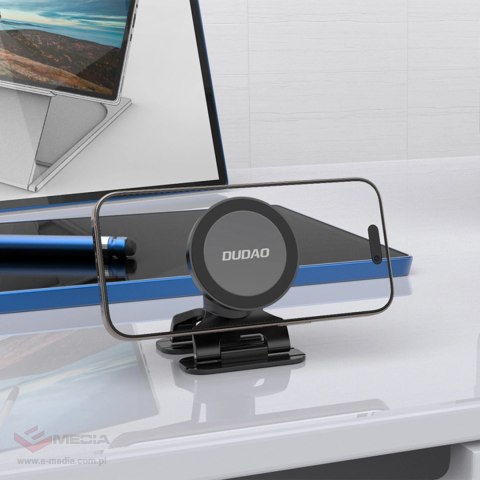 Uchwyt samochdowy Dudao F25 kompatybilny z MagSafe na deskę rozdzielczą lub szybę - czarny