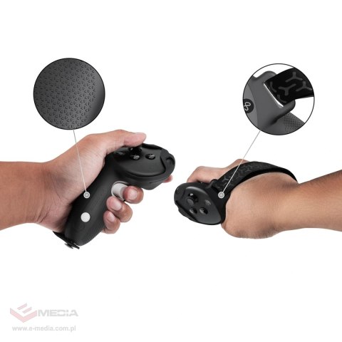 Uchwyty na kontrolery BoboVR G3 do Meta Quest 3 i 3S - czarne