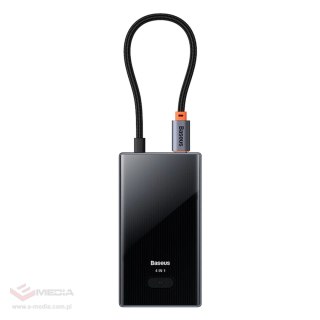 Hub USB-C Baseus PioneerJoy 4xUSB-A 3.0 - szary