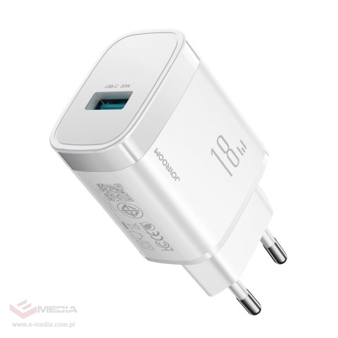 Ładowarka sieciowa Joyroom JR-TF4 18W USB-A - biała