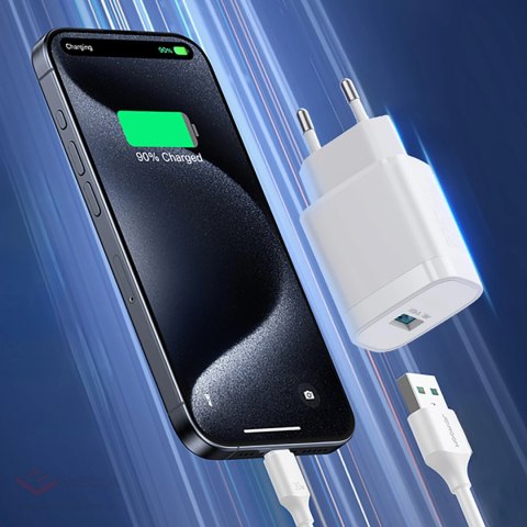 Ładowarka sieciowa Joyroom JR-TF4 18W USB-A - biała