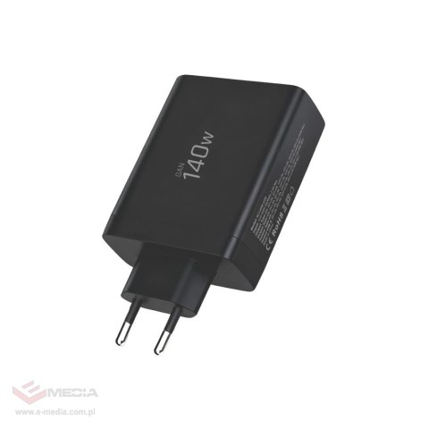 Ładowarka sieciowa Tech-Protect NC140W-GAN 4-Porty 140W - czarna