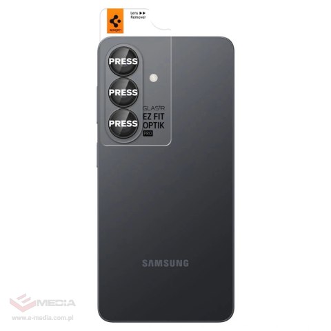 Osłona aparatu Spigen Glas.Tr Ez Fit Optik Pro HD 2-pack na Samsung Galaxy S26 - czarne