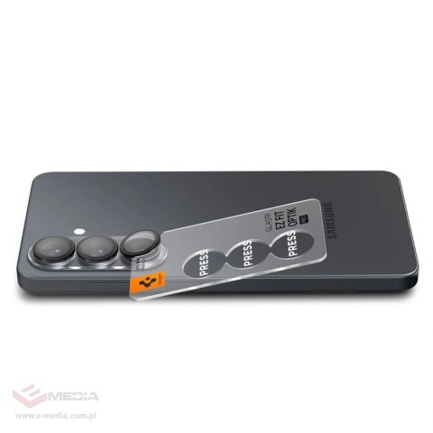 Osłona aparatu Spigen Glas.Tr Ez Fit Optik Pro HD 2-pack na Samsung Galaxy S26 - czarne