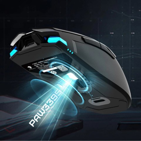 Mysz gamingowa Machenike M7 Pro bezprzewodowa - czarna