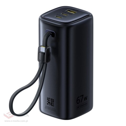 Powerbank Baseus EnerGeek GX11 MiFi 20000mAh 67W z funkcją Wi-Fi - czarny