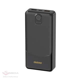 Powerbank Dudao K10Pro 2,4A 20000mAh 2 x USB-A - czarny