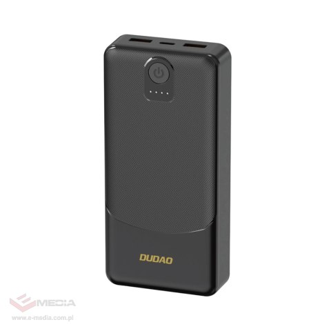 Powerbank Dudao K10Pro 2,4A 20000mAh 2 x USB-A - czarny