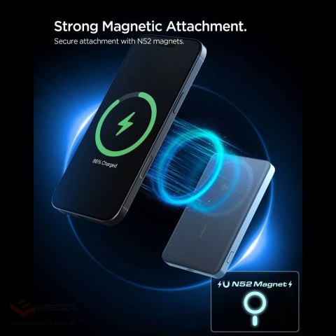 Powerbank Spigen EA2205MQ Essential MagSafe 5000MAH 22.5W QI2 - granatowy