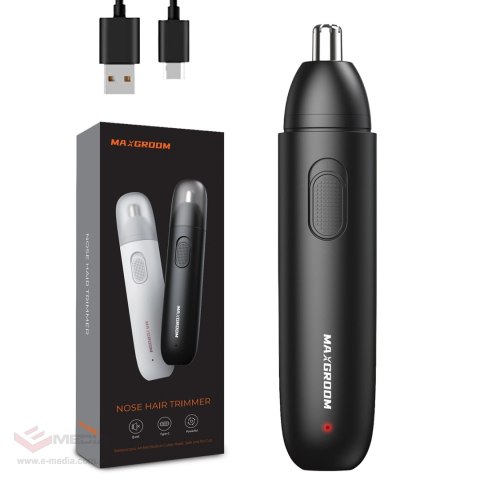 Trymer MAXGROOM GT2220A do nosa uszu i brwi - czarny
