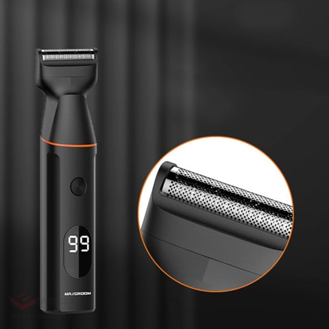 Trymer MAXGROOM LK-881 wielofunkcyjny z wymiennymi końcówkami - czarny