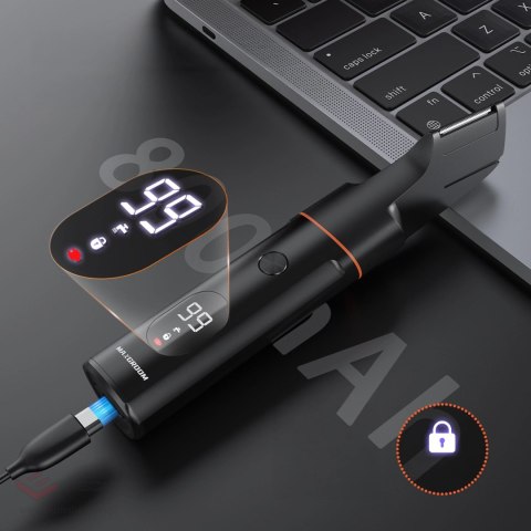 Trymer MAXGROOM LK-881 wielofunkcyjny z wymiennymi końcówkami - czarny