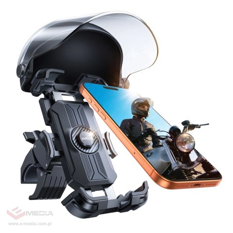 Uchwyt rowerowy Joyroom JR-ZS526 z osłoną przeciwsłoneczną automatyczny - czarny