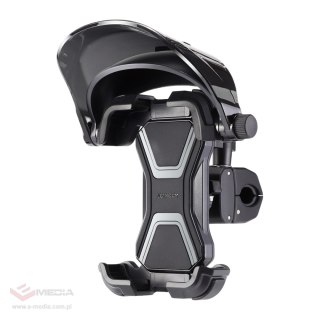 Uchwyt rowerowy Joyroom JR-ZS528 z osłoną przeciwsłoneczną - czarny