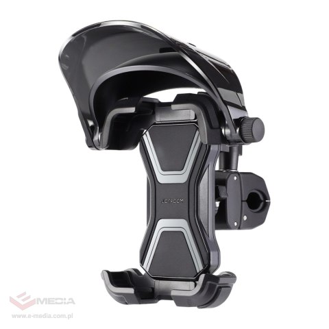 Uchwyt rowerowy Joyroom JR-ZS528 z osłoną przeciwsłoneczną - czarny