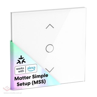 Inteligentny przełącznik rolet MEROSS MRS100MA(EU) Wi-Fi (Matter) (Zestaw 4 szt.)