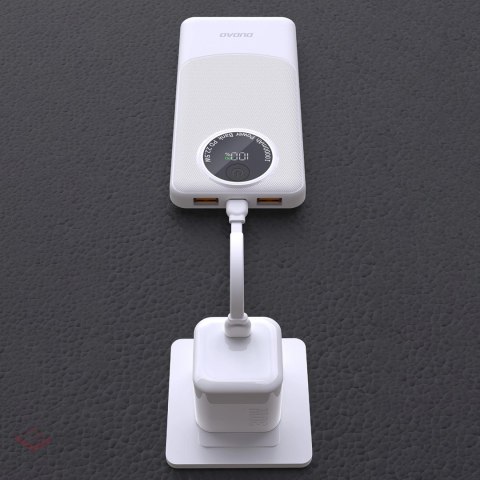 Powerbank Dudao K12 10000mAh PD22.5W USB-A, USB-C - biały