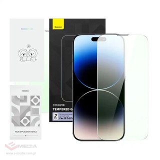 Szkło hartowane BASEUS Crystal Series iPhone 14 Pro
