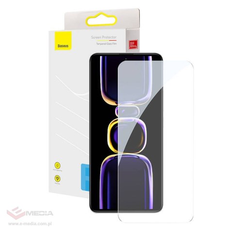 Szkło hartowane BASEUS do Redmi K60/K60 Pro (przezroczyste)