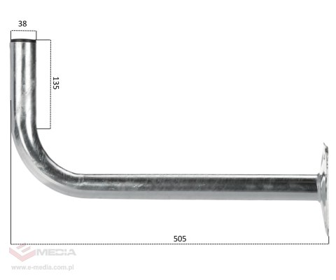 UCHWYT MUROWY UML-38L50/HDG