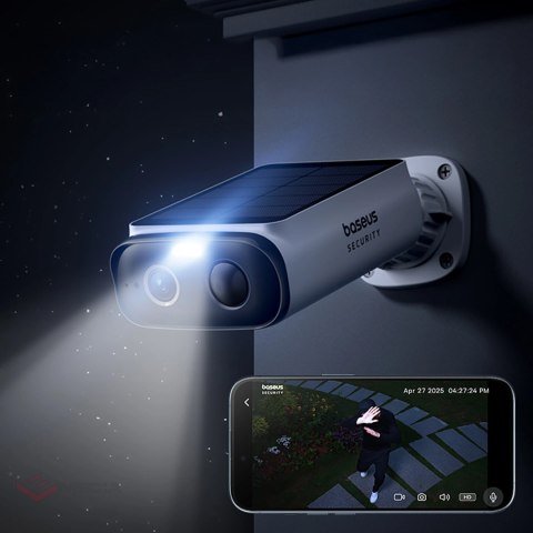 Kamera zewnętrzna Baseus Security S1 Lite 2K - biała